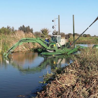 800 m3 Wasserfluss Amphibienbagger mit Hydraulikmotor Versandkosten Lieferzeit