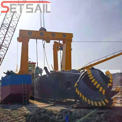 QH-D91 Schlitze Typ CTN Fluss-Sandbergbau-Schneiderkopf Bagger für Sandgrabung