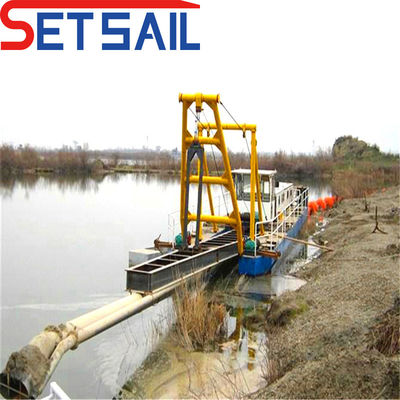 Absaug-Sandpumpe Jet-Dredger für Bergbauprojekt Cummins. Weichai Hauptmotor