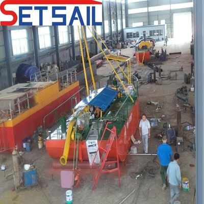 Absaug-Sandpumpe Jet-Dredger für Bergbauprojekt Cummins. Weichai Hauptmotor