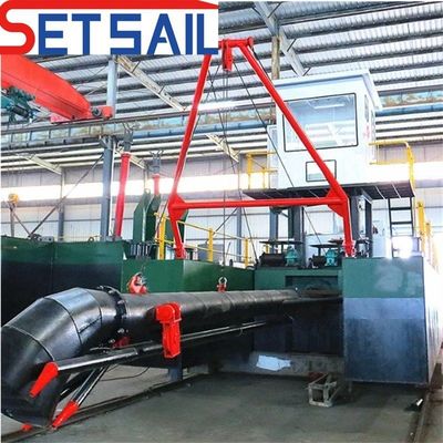Leistungsfähiger 100m3-2000m3 Jet-Saug Fluss Sand Diamant / Gold Bagger mit Agitate Fallschirm