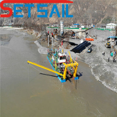 Leistungsstarke 20 Zoll Fluss Sandpumpe Schneider mit Gusseisen Cyclone und Siemens PLC