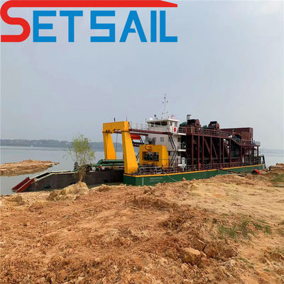 Leistungsstarke 20 Zoll Fluss Sandpumpe Schneider mit Gusseisen Cyclone und Siemens PLC