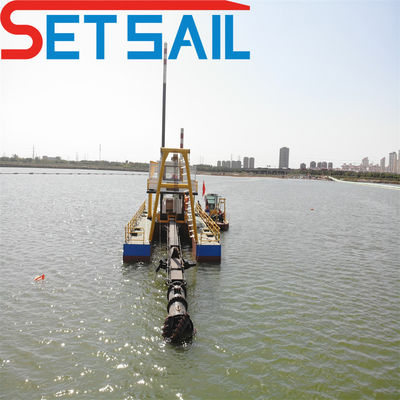 Leistungsstarke 20 Zoll Fluss Sandpumpe Schneider mit Gusseisen Cyclone und Siemens PLC