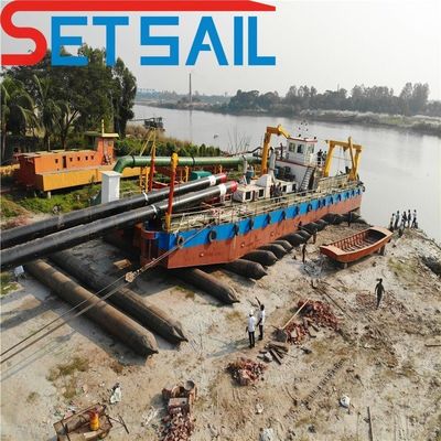 angepasste CTS-Schlitze Hydraulische Steuerungsschneider Saugbagger für Flusssand