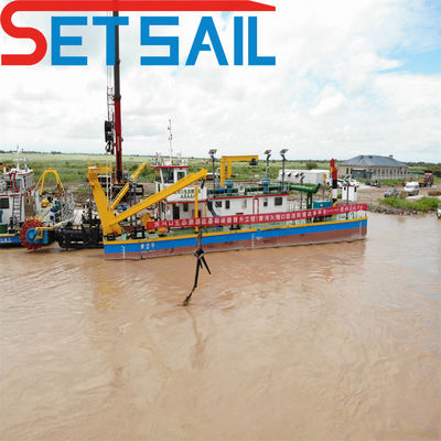 angepasste CTS-Schlitze Hydraulische Steuerungsschneider Saugbagger für Flusssand