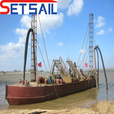 Vollbetragender Strahl-Saug-Sand-Abbau-Dredger für Fluss-Sand Max.