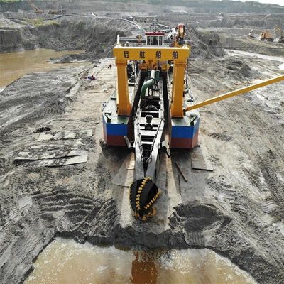 180000.000kg Bruttogewicht Schneidmaschine Saugbagger mit 1000m3/h Motorleistung