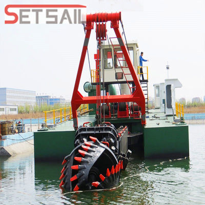 Schneidkopf Durchmesser 2000mm 18 Zoll Leinwand Kapazität 3500m3/h Hydraulischer Sandbagger
