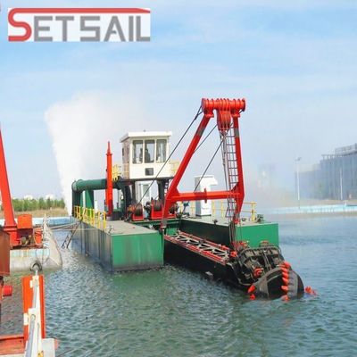 18 Zoll Kapazität 800m3/h Elektrische Strom Sand Bagger Schneider Saugbagger