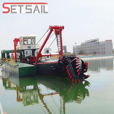 18 Zoll Kapazität 800m3/h Elektrische Strom Sand Bagger Schneider Saugbagger