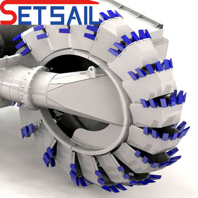 Vollhydraulisches System Räder-Eimer-Dräger für Sandschlamm-Drägen Tiefe 8m-20m 000000