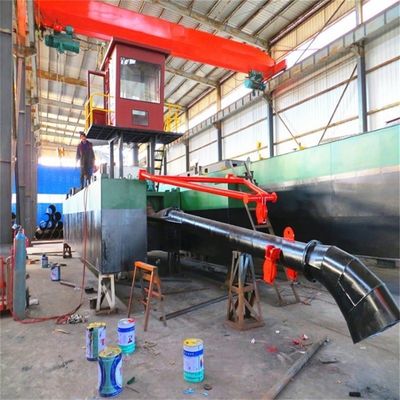 Max. Baggertiefe 9m-30m Dieselmotor-Schneider Saugbagger Wasserfluss 540kw-5000kw