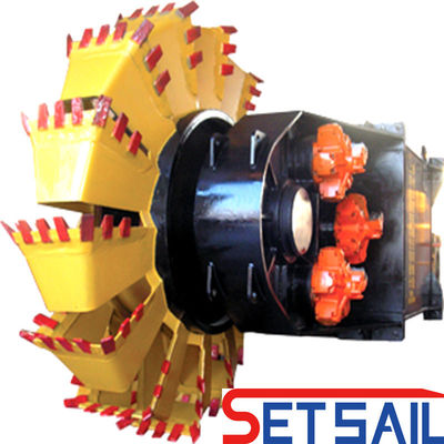 Anker Boom Wheel Bucket Dredger mit Weichai Dieselmotor und 160m3-2000m3 Kapazität