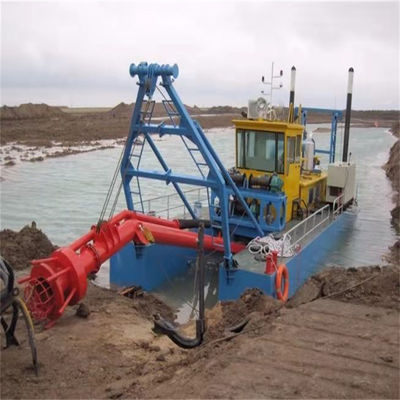 Max. Baggertiefe 9m-30m Dieselmotor-Schneider Saugbagger Wasserfluss 540kw-5000kw