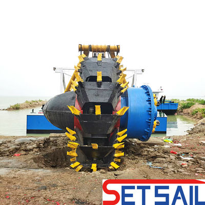 Anker Boom Wheel Bucket Dredger mit Weichai Dieselmotor und 160m3-2000m3 Kapazität