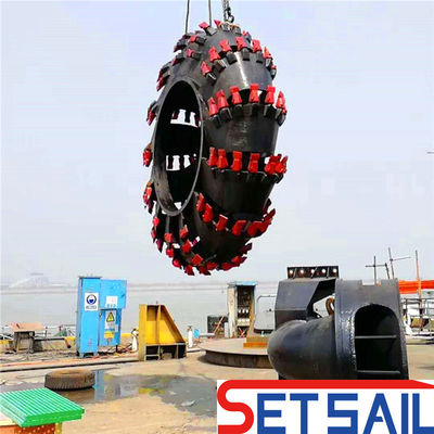 Anker Boom Wheel Bucket Dredger mit Weichai Dieselmotor und 160m3-2000m3 Kapazität