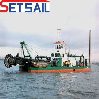 Wasserfluss 100m3-20000m3 Cummins Dieselmotor Trailing Hopper Scution Bagger für Schlamm