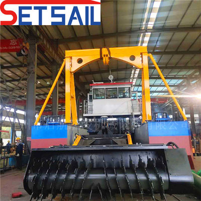 Shijiazhuang Sandpumpe Hydraulische Trailing Hopper Saugbagger für die Reservoirbaggerung