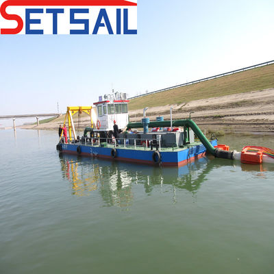 Gesamtbreite 4,5 bis 12 m Rücksaug-Dredger mit fortgeschrittenem Hydraulikmotor