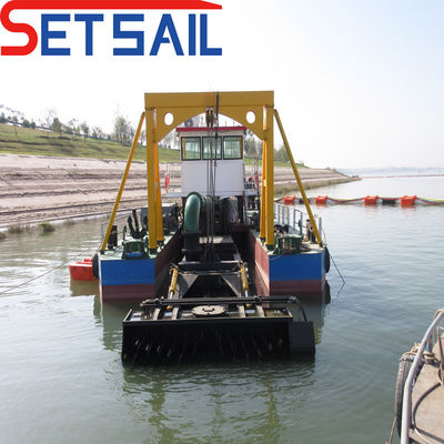 Rexroth Hydraulic Diesel Motor Power Suction Hopper Bagger für Schlamm Gesamtbreite 4,5 m-12 m