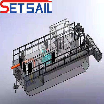 Vollständige Zahlung Schwerlastfahrzeug Siemens PLC Trailing-Suction Hopper Dredger für Seeproben