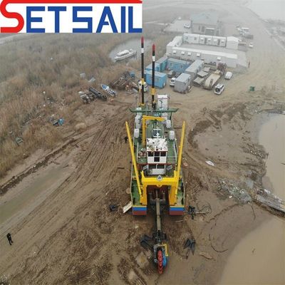 Steigern Sie Ihre Versandkosten mit Dieselmotor-Rad-Eimer-Dredger und Booster Station