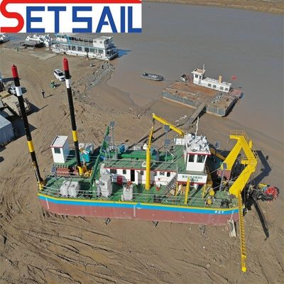 Fluss-Sandpumpe-Rad-Eimer-Dredger mit Dredgedichte von 8m-20m und US-Währung