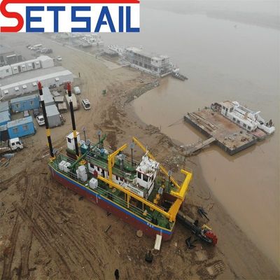 Fluss-Sandpumpe-Rad-Eimer-Dredger mit Dredgedichte von 8m-20m und US-Währung