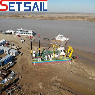 Fluss-Sandpumpe-Rad-Eimer-Dredger mit Dredgedichte von 8m-20m und US-Währung