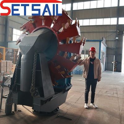 Gesamtbrennstoffverbrauch 34L-518L/H Hydraulische Baggergeräte zum Sandbaggen