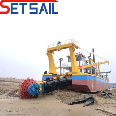 Eimerrad-Dredger mit 8m-20m Baggertiefe und 800m-5000m Entlastungsweite