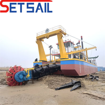 Kraft-Eimer-Rad-Dredger für harten Schlamm Gesamtleistung 224kw-2720kw und Siemens PLC
