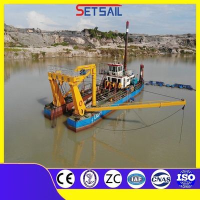 CTS-Schlittenart kundenspezifische 3000m3/h Schneider-Saugbagger Fluss Sandbaggermaschine