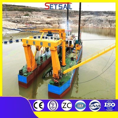 CTS-Schlittenart kundenspezifische 3000m3/h Schneider-Saugbagger Fluss Sandbaggermaschine