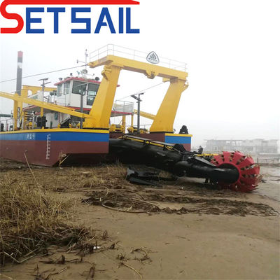 Fluss- und Seesandbagger Hydraulischer Eimerradbagger zur Landgewinnung