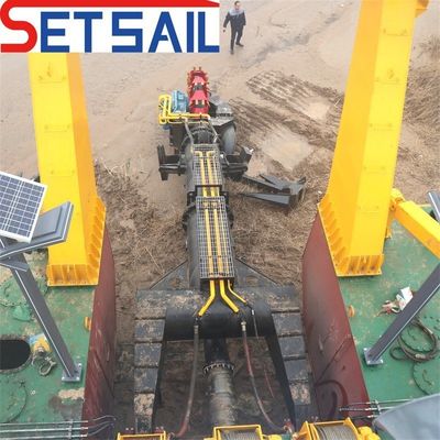 Fluss- und Seesandbagger Hydraulischer Eimerradbagger zur Landgewinnung