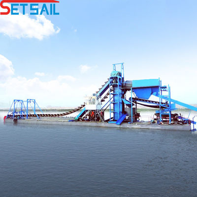 Bergbau, Goldgräben, Schiff für den Fluss, lebenslanger Kundendienst, Gräben, Tiefe 7 m bis 20 m