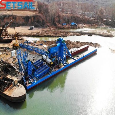 Bergbau, Goldgräben, Schiff für den Fluss, lebenslanger Kundendienst, Gräben, Tiefe 7 m bis 20 m