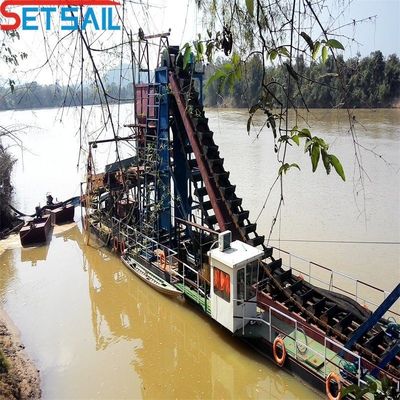 Bergbau, Goldgräben, Schiff für den Fluss, lebenslanger Kundendienst, Gräben, Tiefe 7 m bis 20 m