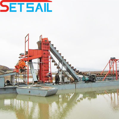 Chain Bucket Lake Sand Gold- und Diamantenbergbaudräger mit einer Kapazität von 0,035 bis 1,2 m3