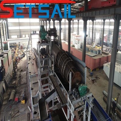 River Gold Mining Dredger mit Cumins 75kw-500kw Generatorsets und kundenspezifischem Design