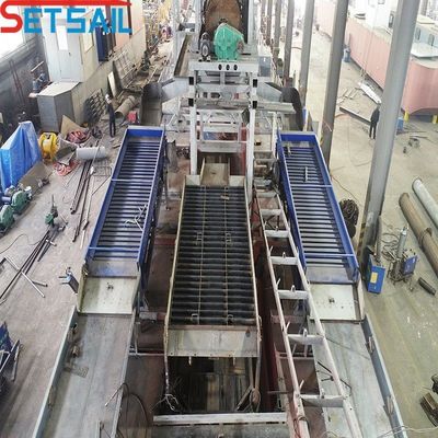 60m3-300m3 Kapazität Vollketten Eimer Diamant Bagger für den See kundenspezifisches Design