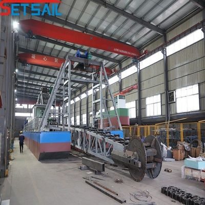 37kw-200kw Graben Hauptmotor Stromkette Eimer Fluss Diamant Bagger für Lake Gold