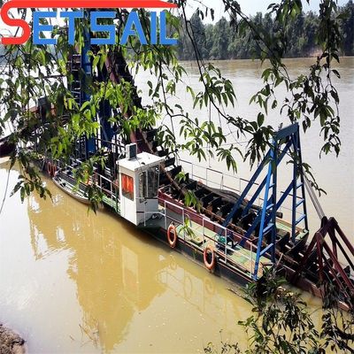 7-30 Meter Baggertiefe Fluss Bergbau Gold und Diamanten Bagger mit Zentrifugeinrichtung