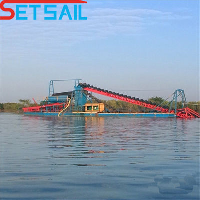 1.4mx1.2m-2.6mx1.5m Trommelbildschirm Länge und Durchmesser Kette Eimer Fluss Bergbaudräger