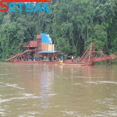 1.4mx1.2m-2.6mx1.5m Trommelbildschirm Länge und Durchmesser Kette Eimer Fluss Bergbaudräger