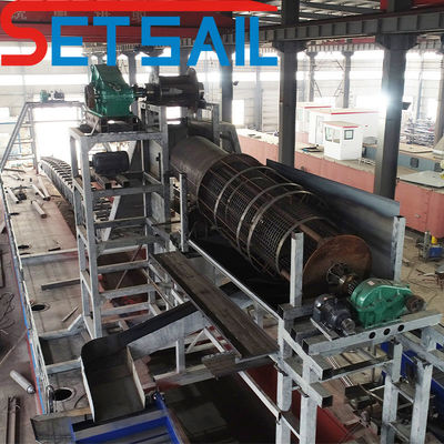 86-100 Eimer Menge Trommelbildschirm Motor Kraft Fluss Gold und Diamant Bagger für den See