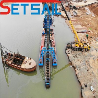 Dieselmotor-Generatorensätze für Golddredger des Ketten-Eimer-Typs im Flussgolddredgen