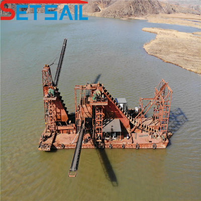 Goldbergbau-Dredger mit lebenslangem Kundendienst und Proben